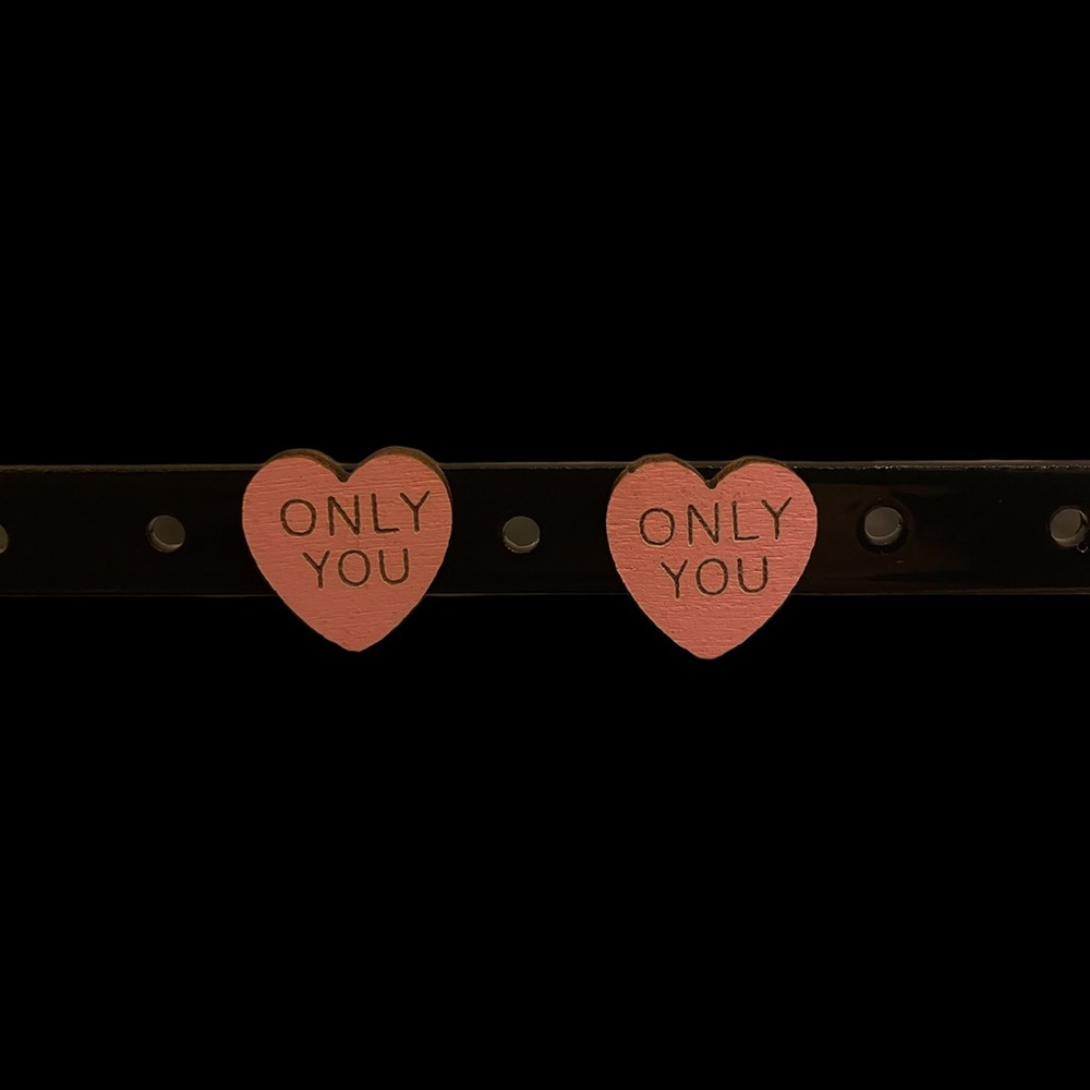 2/2/23***- 3 for $15 ONLY YOU heart shaped stud valentines earrings - Picture 1 of 2